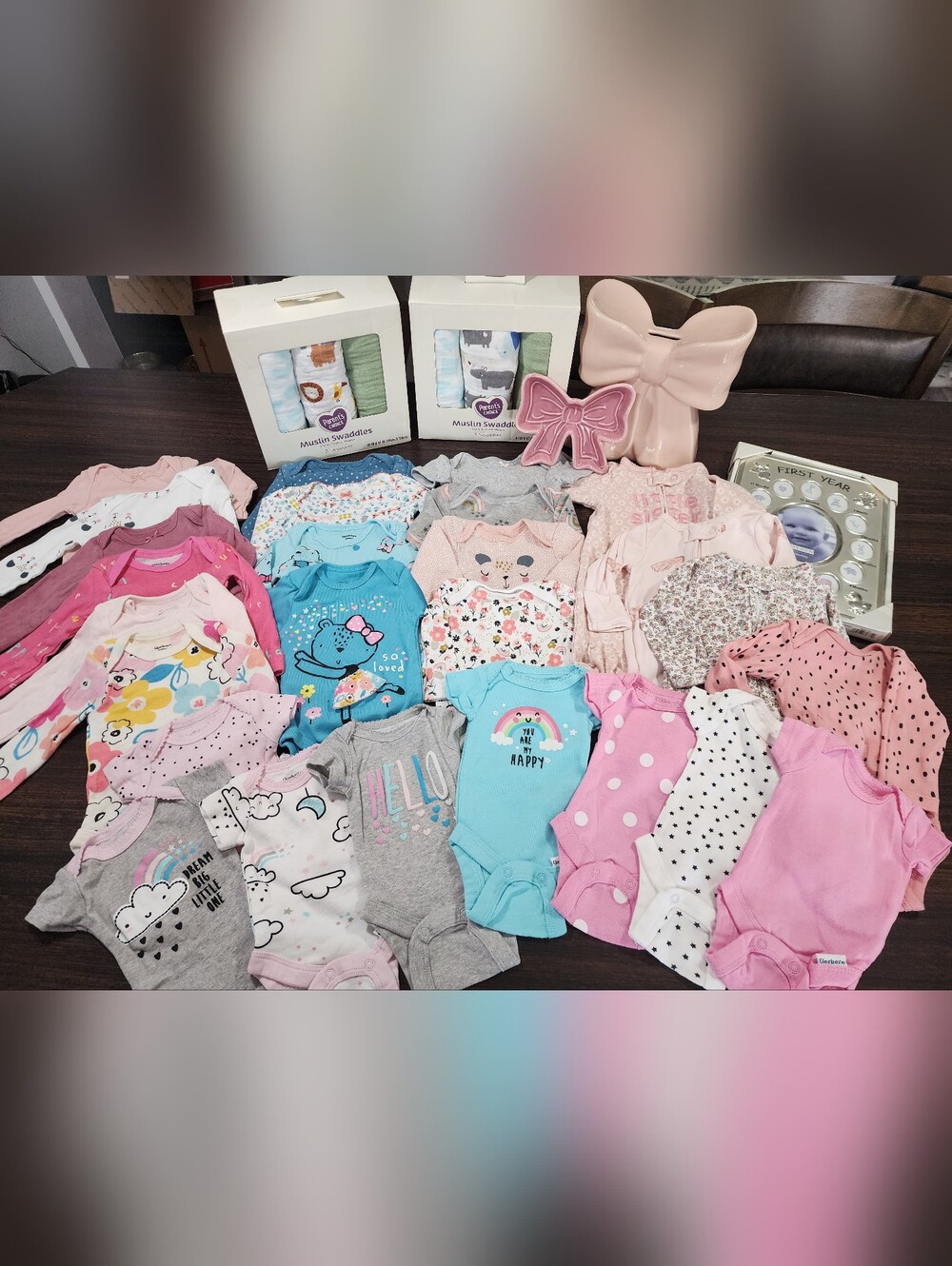 Premie/Newborn Onesie Lot & More.